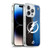 NHL Tampa Bay Lightning Half Distressed Soft Gel Case for Apple iPhone 14 Pro