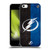 NHL Tampa Bay Lightning Half Distressed Soft Gel Case for Apple iPhone 5c