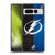 NHL Tampa Bay Lightning Half Distressed Soft Gel Case for Google Pixel 7 Pro