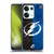 NHL Tampa Bay Lightning Half Distressed Soft Gel Case for OPPO Reno8 Pro