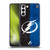 NHL Tampa Bay Lightning Half Distressed Soft Gel Case for Samsung Galaxy S21+ 5G