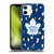 NHL Toronto Maple Leafs Leopard Patten Soft Gel Case for Apple iPhone 12 Mini