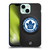 NHL Toronto Maple Leafs Puck Texture Soft Gel Case for Apple iPhone 13 Mini