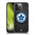 NHL Toronto Maple Leafs Puck Texture Soft Gel Case for Apple iPhone 14 Pro