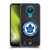 NHL Toronto Maple Leafs Puck Texture Soft Gel Case for Nokia 1.4