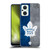 NHL Toronto Maple Leafs Half Distressed Soft Gel Case for OPPO Reno8 Lite