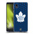 NHL Toronto Maple Leafs Net Pattern Soft Gel Case for Samsung Galaxy A01 Core (2020)