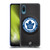 NHL Toronto Maple Leafs Puck Texture Soft Gel Case for Samsung Galaxy A02/M02 (2021)