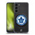 NHL Toronto Maple Leafs Puck Texture Soft Gel Case for Samsung Galaxy S23+ 5G