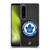 NHL Toronto Maple Leafs Puck Texture Soft Gel Case for Sony Xperia 1 IV