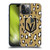 NHL Vegas Golden Knights Leopard Pattern Soft Gel Case for Apple iPhone 14 Pro Max
