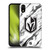 NHL Vegas Golden Knights Marble Soft Gel Case for Apple iPhone XR