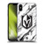 NHL Vegas Golden Knights Marble Soft Gel Case for Apple iPhone XS Max