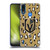 NHL Vegas Golden Knights Leopard Patten Soft Gel Case for Motorola Moto E7 Power / Moto E7i Power