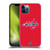NHL Washington Capitals Plain Soft Gel Case for Apple iPhone 12 / iPhone 12 Pro