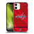 NHL Washington Capitals Jersey Soft Gel Case for Apple iPhone 12 Mini