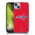 NHL Washington Capitals Plain Soft Gel Case for Apple iPhone 14 Plus