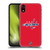 NHL Washington Capitals Plain Soft Gel Case for Apple iPhone XR