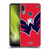 NHL Washington Capitals Oversized Soft Gel Case for Motorola Moto E6 Plus