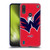 NHL Washington Capitals Oversized Soft Gel Case for Motorola Moto E6s (2020)