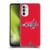 NHL Washington Capitals Plain Soft Gel Case for Motorola Moto G52