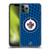 NHL Winnipeg Jets Net Pattern Soft Gel Case for Apple iPhone 11 Pro Max