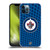 NHL Winnipeg Jets Net Pattern Soft Gel Case for Apple iPhone 12 / iPhone 12 Pro