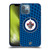 NHL Winnipeg Jets Net Pattern Soft Gel Case for Apple iPhone 13