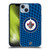 NHL Winnipeg Jets Net Pattern Soft Gel Case for Apple iPhone 14 Plus