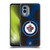 NHL Winnipeg Jets Cow Pattern Soft Gel Case for Nokia X30