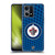 NHL Winnipeg Jets Net Pattern Soft Gel Case for OPPO Reno8 4G