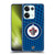 NHL Winnipeg Jets Net Pattern Soft Gel Case for OPPO Reno8 Pro