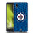 NHL Winnipeg Jets Net Pattern Soft Gel Case for Samsung Galaxy A01 Core (2020)