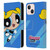 The Powerpuff Girls Graphics Bubbles Leather Book Wallet Case Cover For Apple iPhone 13 Mini