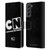 Cartoon Network Logo Oversized Leather Book Wallet Case Cover For Samsung Galaxy S21 FE 5G
