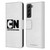 Cartoon Network Logo Plain Leather Book Wallet Case Cover For Samsung Galaxy S22+ 5G