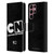 Cartoon Network Logo Oversized Leather Book Wallet Case Cover For Samsung Galaxy S22 Ultra 5G