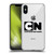 Cartoon Network Logo Plain Soft Gel Case for Apple iPhone X / iPhone XS