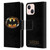 Batman (1989) Key Art Logo Leather Book Wallet Case Cover For Apple iPhone 13 Mini