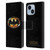 Batman (1989) Key Art Logo Leather Book Wallet Case Cover For Apple iPhone 14 Plus