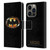 Batman (1989) Key Art Logo Leather Book Wallet Case Cover For Apple iPhone 14 Pro