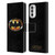 Batman (1989) Key Art Logo Leather Book Wallet Case Cover For Motorola Moto G52