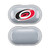 NHL Team Logo 1 Carolina Hurricanes Clear Hard Crystal Cover Case for Samsung Galaxy Buds / Buds Plus