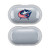 NHL Team Logo 1 Columbus Blue Jackets Clear Hard Crystal Cover Case for Samsung Galaxy Buds / Buds Plus