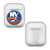 NHL Team Logo New York Islanders Clear Hard Crystal Cover Case for Apple AirPods 1 1st Gen / 2 2nd Gen Charging Case