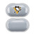 NHL Team Logo Pittsburgh Penguins Clear Hard Crystal Cover Case for Samsung Galaxy Buds / Buds Plus