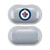NHL Team Logo Winnipeg Jets Clear Hard Crystal Cover Case for Samsung Galaxy Buds / Buds Plus