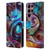 Cosmo18 Jupiter Fantasy Indigo Leather Book Wallet Case Cover For Samsung Galaxy S22 Ultra 5G
