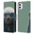 Vincent Hie Animals Honey Badger Leather Book Wallet Case Cover For Apple iPhone 11