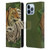 Vincent Hie Animals Tiger Yin Yang Leather Book Wallet Case Cover For Apple iPhone 13 Pro Max